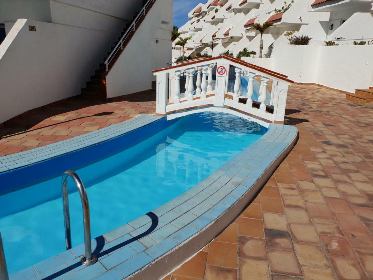 Casa Las Flores With Heated Pool, Only 490 Meters To The Beach, Balcony, Wifi Arona  Ngoại thất bức ảnh