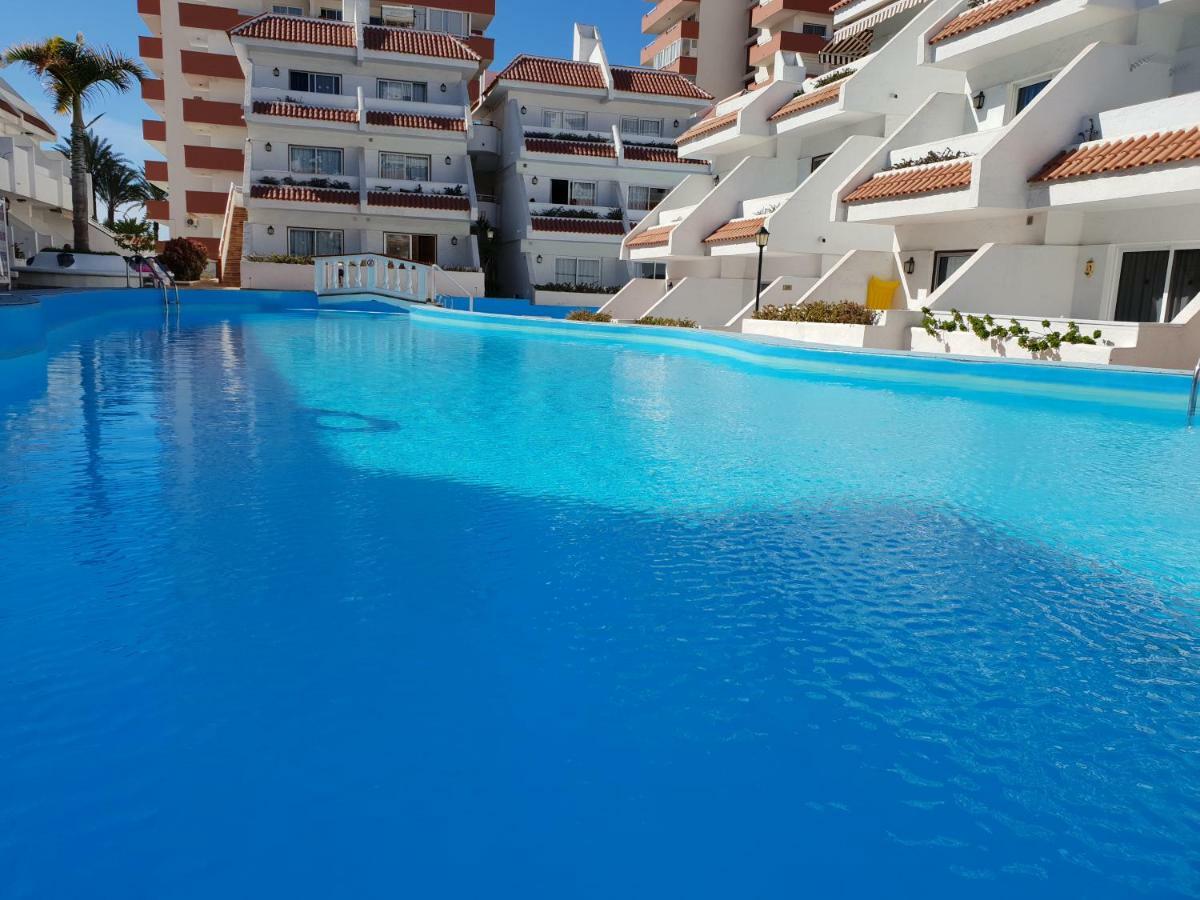 Casa Las Flores With Heated Pool, Only 490 Meters To The Beach, Balcony, Wifi Arona  Ngoại thất bức ảnh