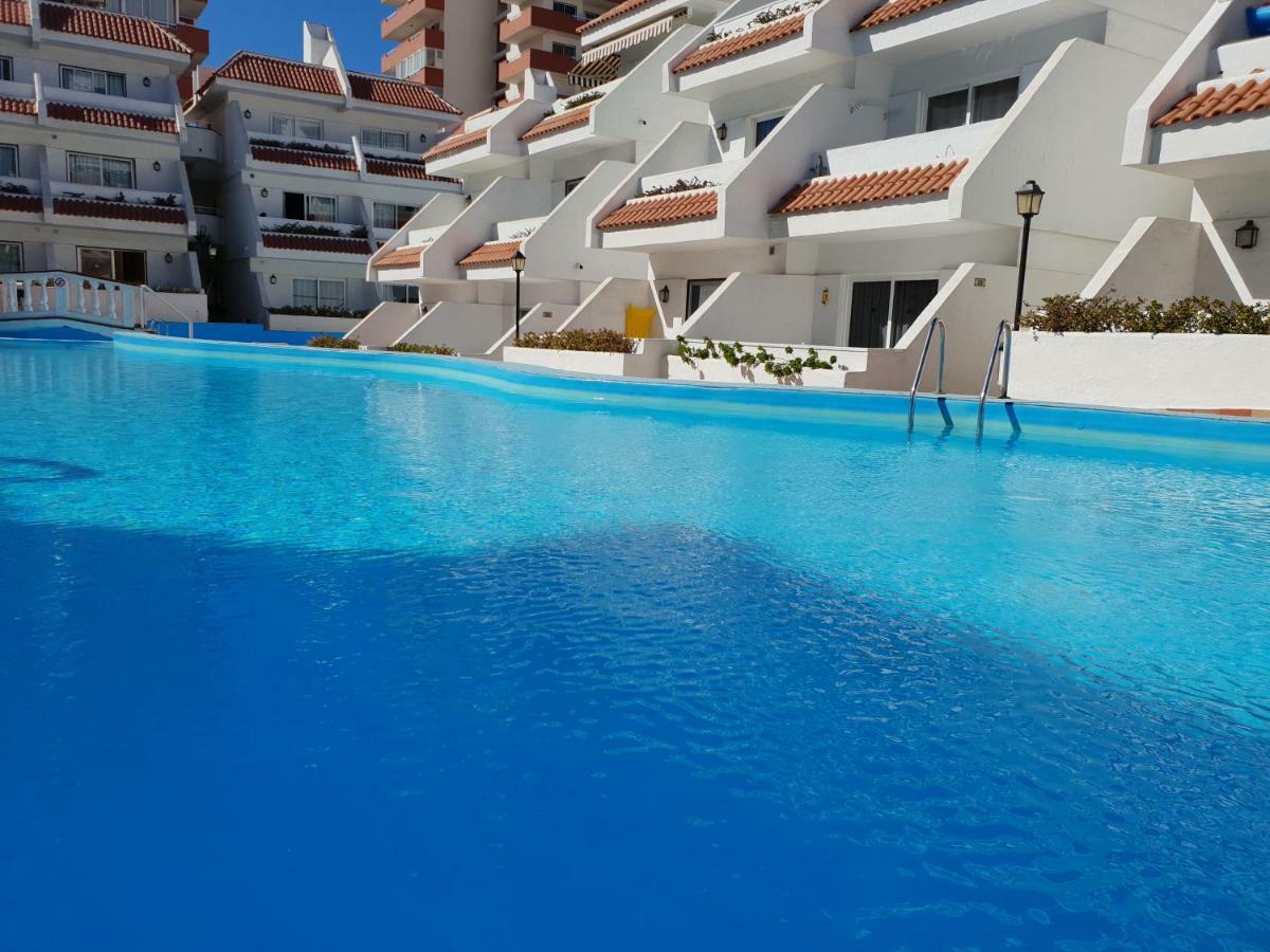 Casa Las Flores With Heated Pool, Only 490 Meters To The Beach, Balcony, Wifi Arona  Ngoại thất bức ảnh