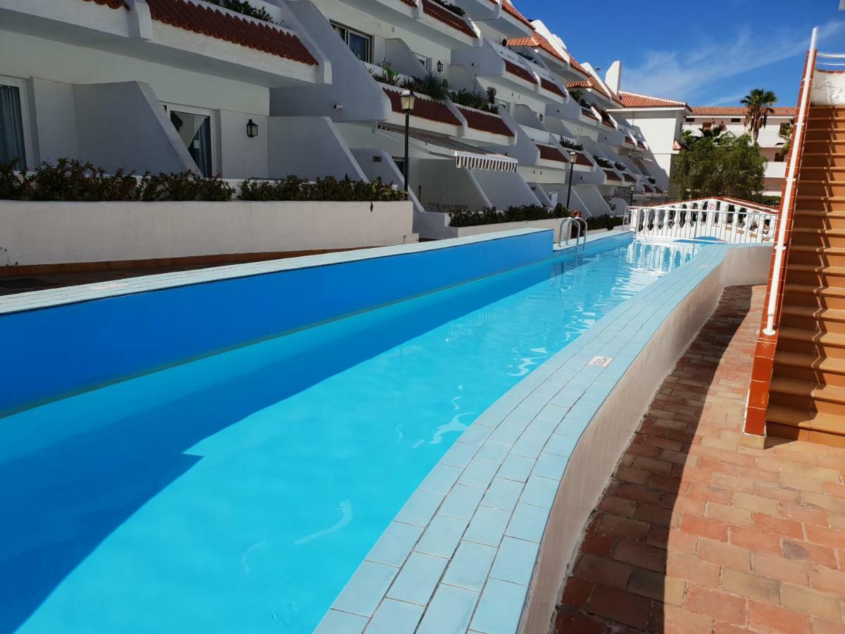 Casa Las Flores With Heated Pool, Only 490 Meters To The Beach, Balcony, Wifi Arona  Ngoại thất bức ảnh