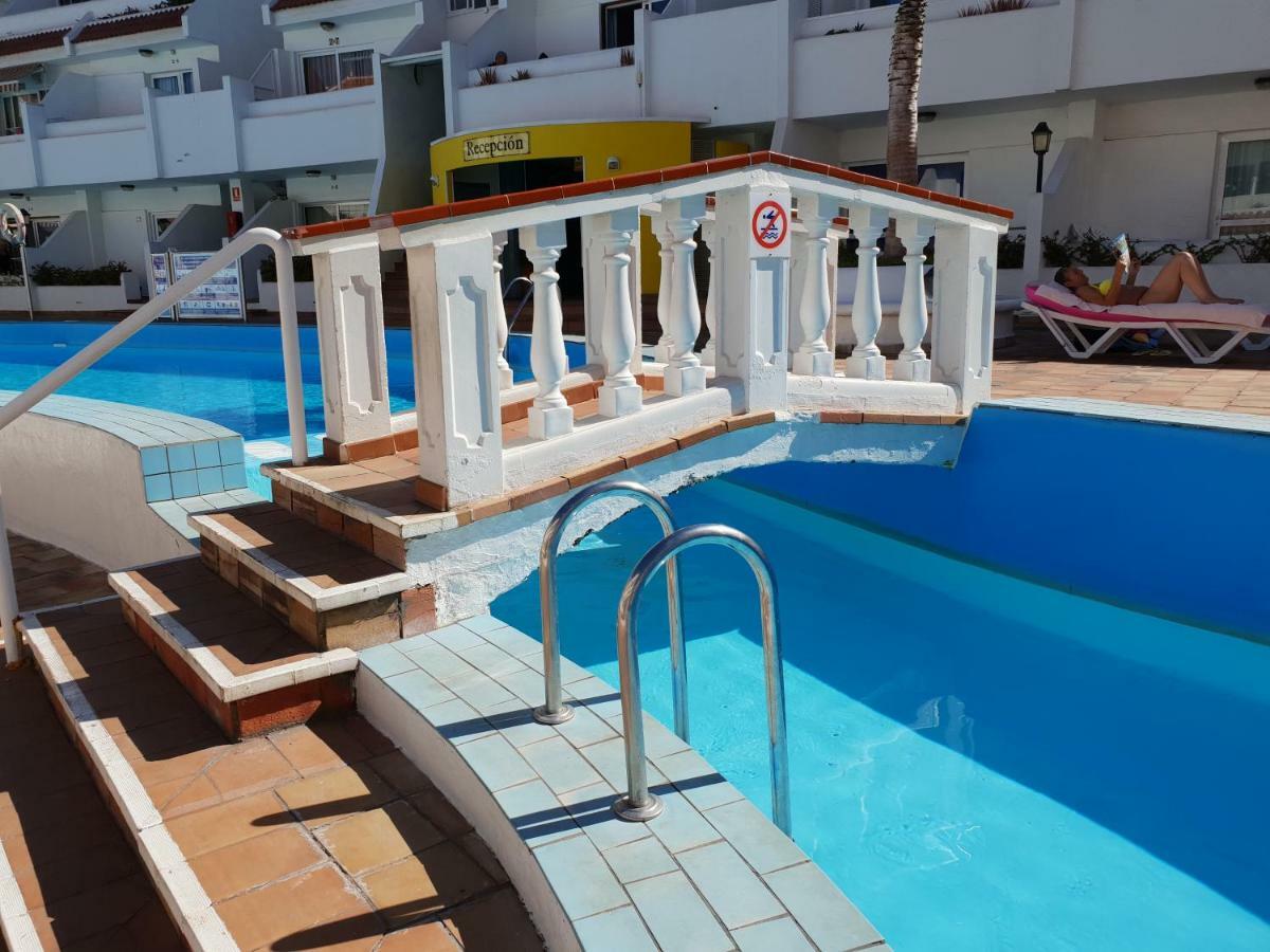Casa Las Flores With Heated Pool, Only 490 Meters To The Beach, Balcony, Wifi Arona  Ngoại thất bức ảnh