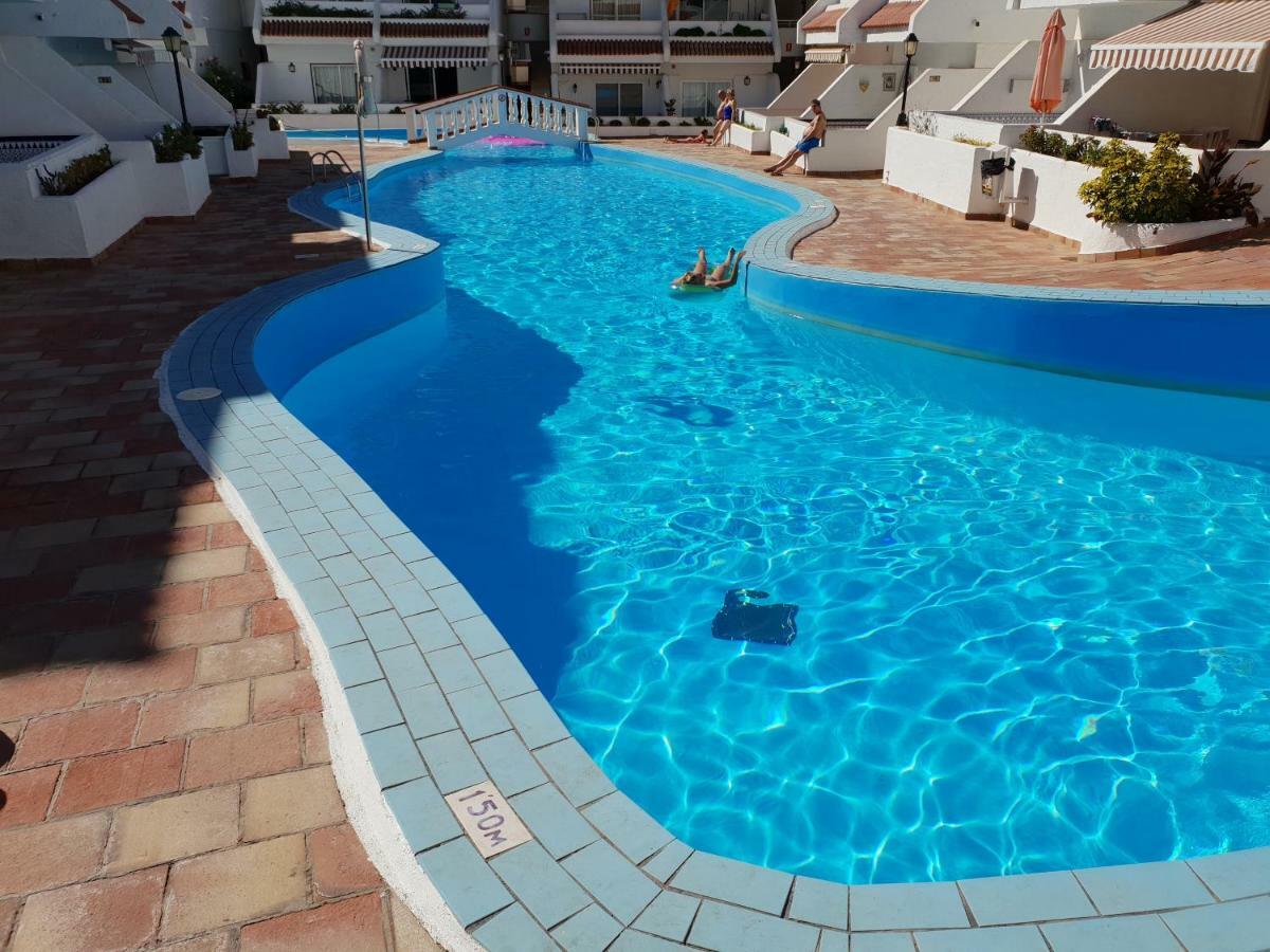 Casa Las Flores With Heated Pool, Only 490 Meters To The Beach, Balcony, Wifi Arona  Ngoại thất bức ảnh