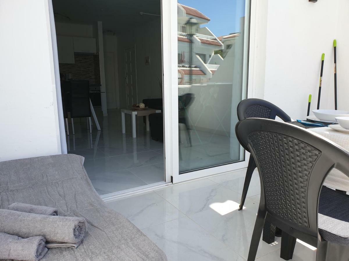 Casa Las Flores With Heated Pool, Only 490 Meters To The Beach, Balcony, Wifi Arona  Ngoại thất bức ảnh